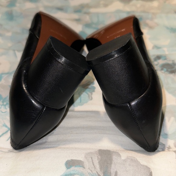 Brooks Brothers Black Leather Kiltie Bloch Heel Pumps 7.5 EUC - Picture 8 of 16